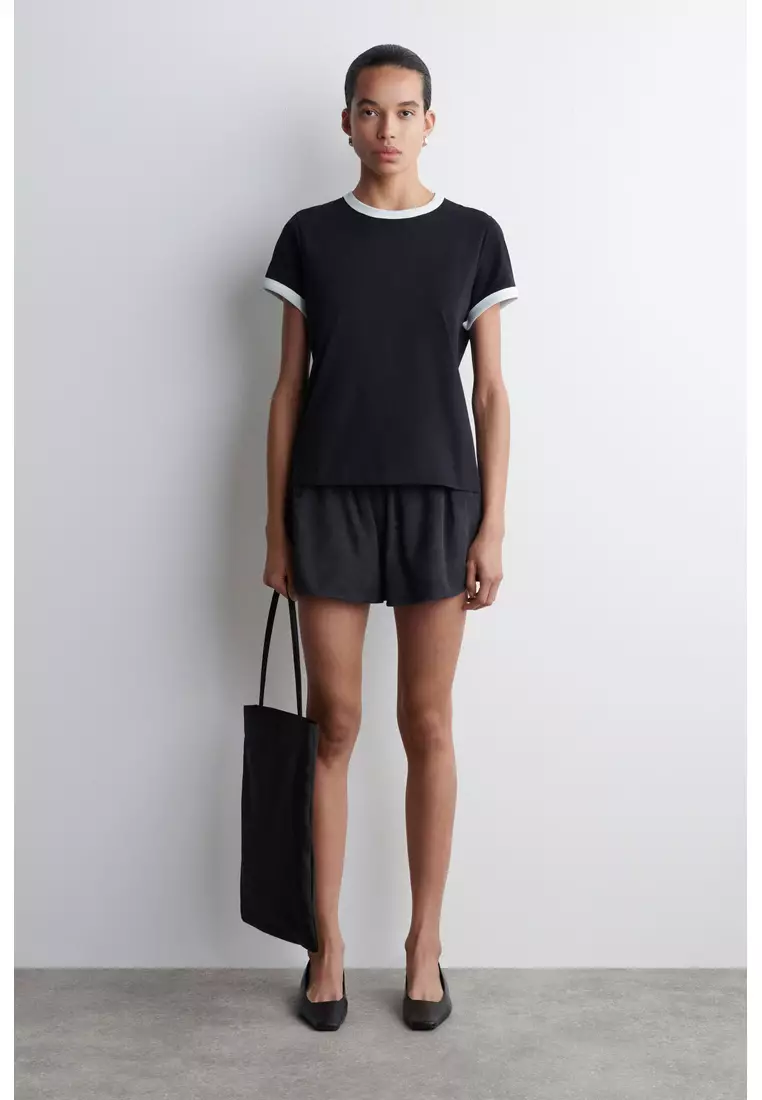 SHRUNKEN RINGER T-SHIRT