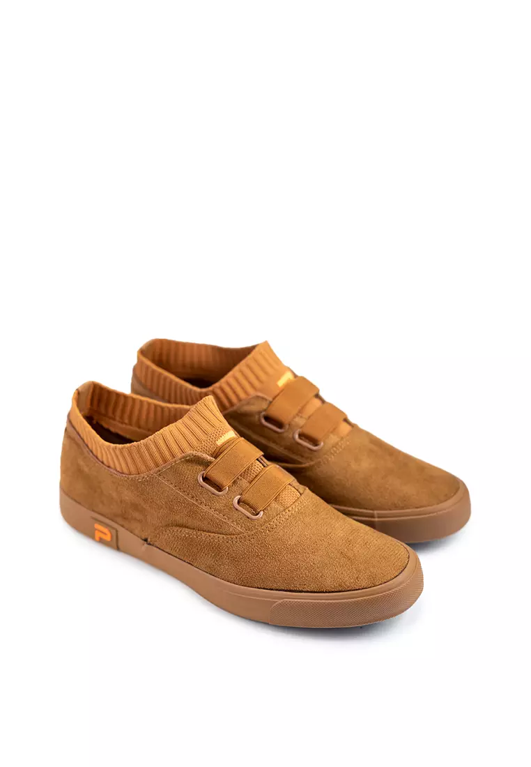 Paulmay Sepatu Slip on Pria Nagoya - Brown