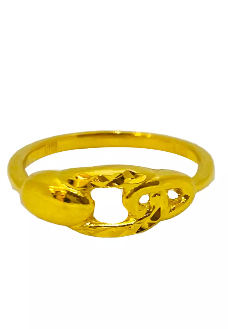 LITZ 916 (22K) Gold  Ring  LGR0139 (2.24g+/-)