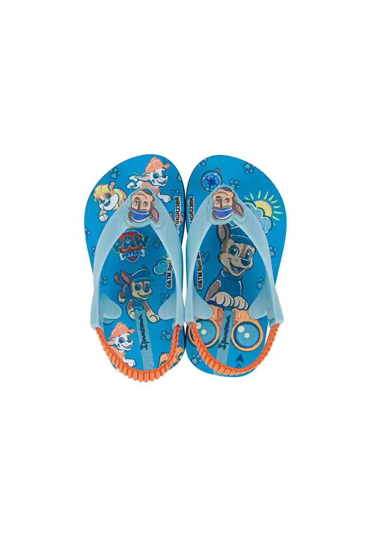 Ipanema Patrulha Canina BB Babies Sandals - Blue/Orange