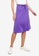 Hopeshow 紫色 Elastic Waistband Sweat Skirt 19BBDAA0322A1AGS_1