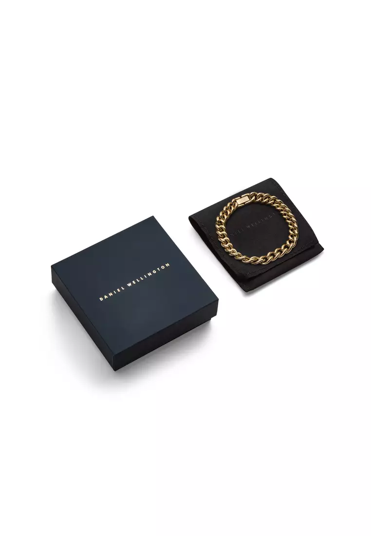Chunky Chain Bracelet Gold - Unisex Bracelet for women and men stainless steel Bracelet DW Official Authentic Original
