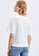 URBAN REVIVO white Twist T-Shirt 87748AA0696EBEGS_2