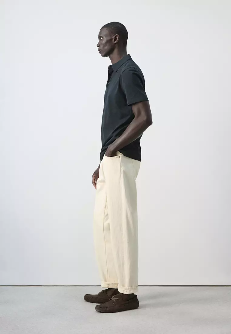 Slim Fit Piqué Polo Shirt