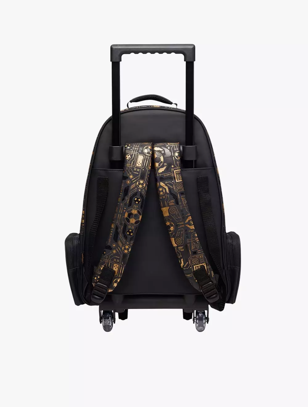 Smiggle Livewire Trolley Backpack With Light Up Wheels - IGL456879BLK