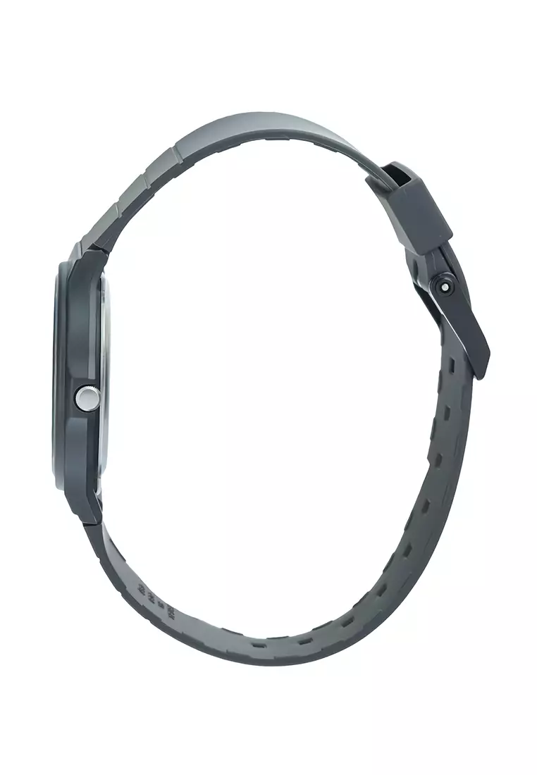 Casio MQ-24B-8B - Jam Tangan Analog Pria - Black Green Resin Band