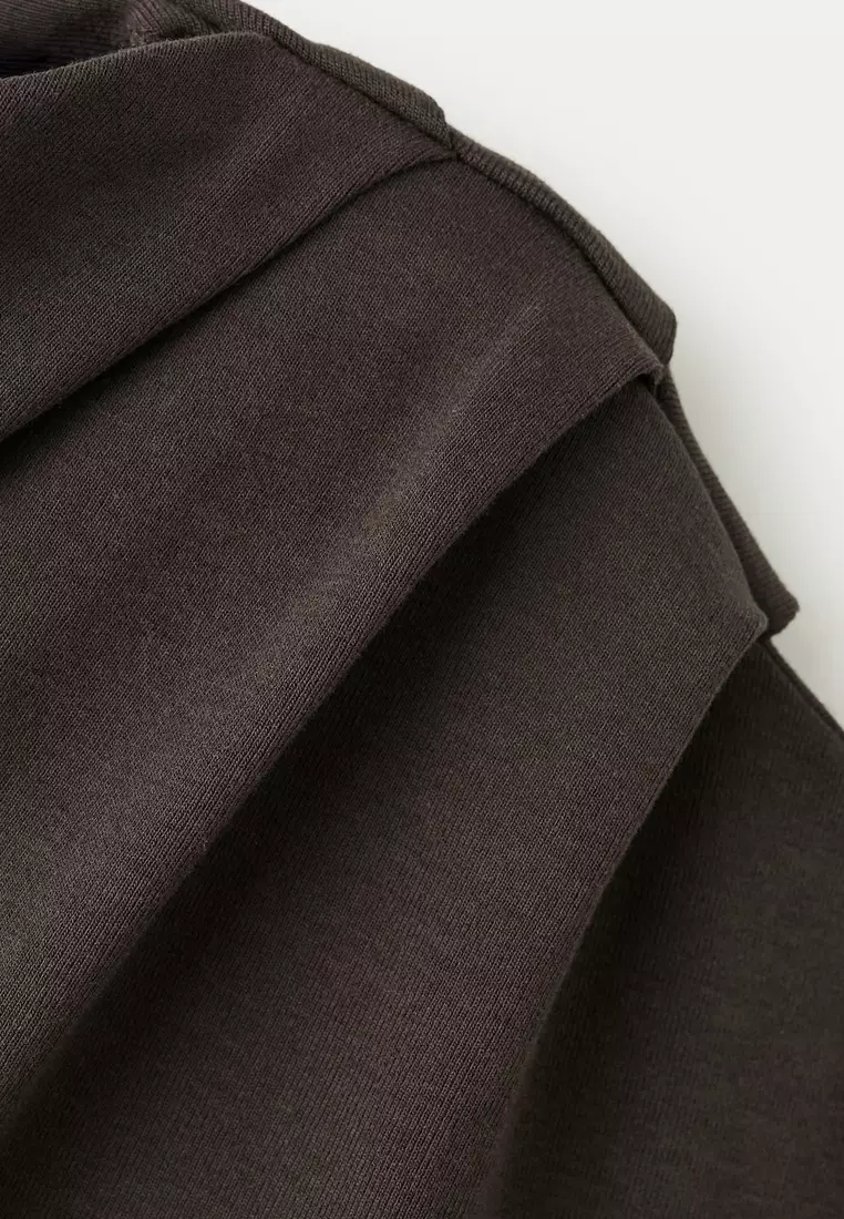 Asymmetric Ruched Top