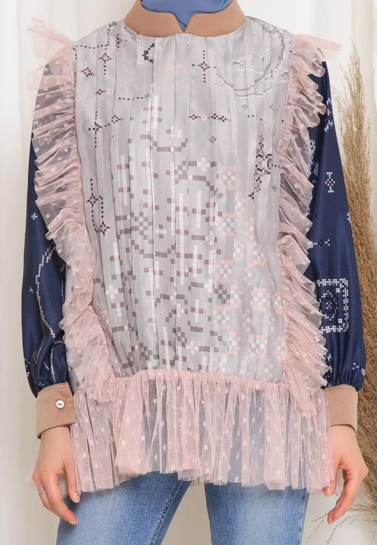 Sylvana Blouse Silver