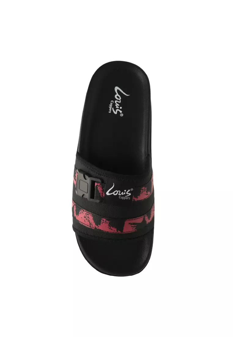 Men Slip On Faux Leather Classic Casual Sandals - 260141279