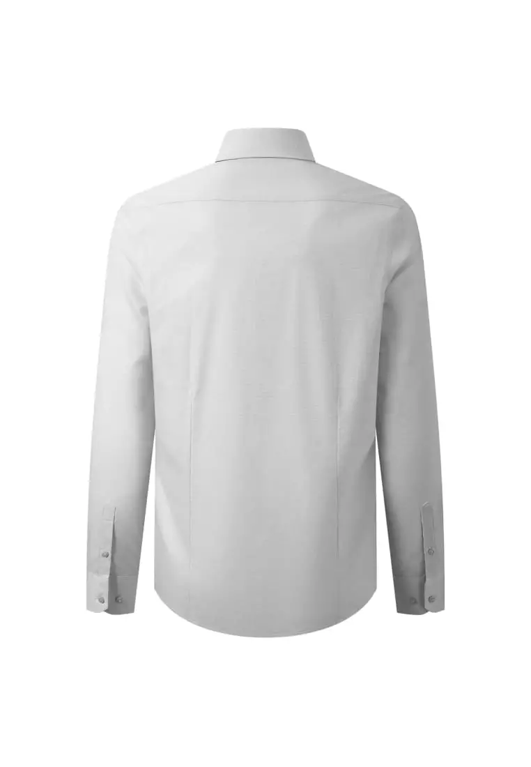 G2000 Easy Care Cotton Blend 2 Tone Shirt