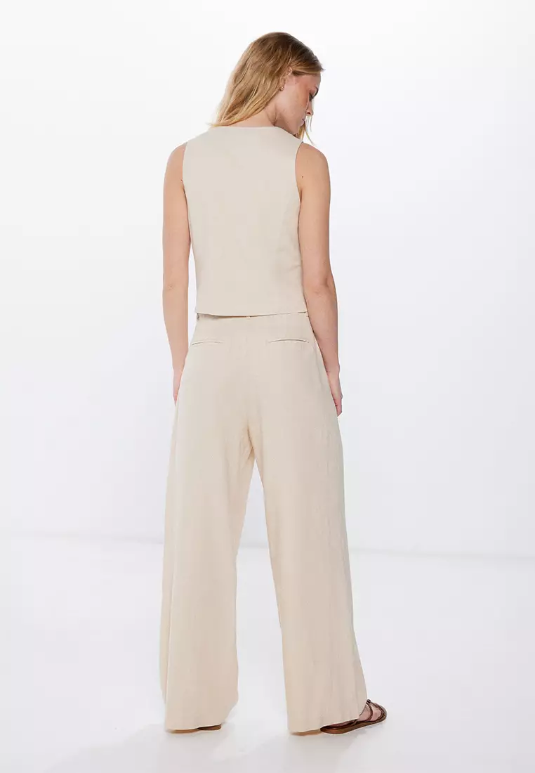 Wide Linen Pants