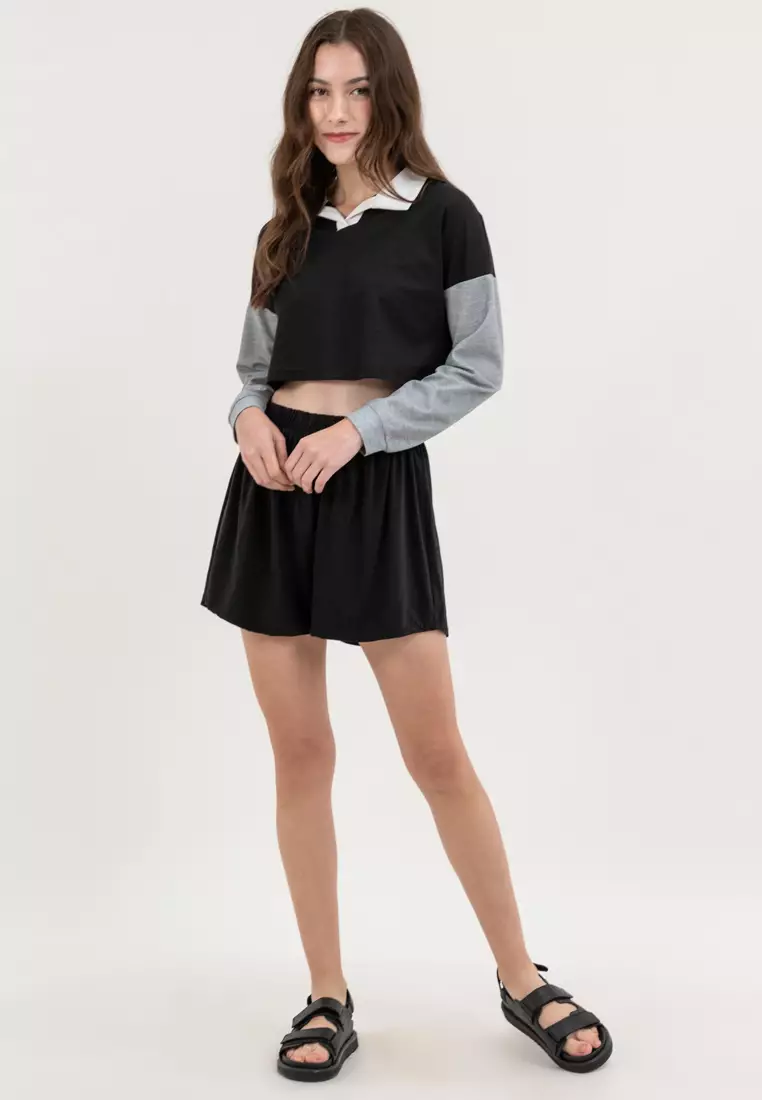 Carly Garterized Shorts