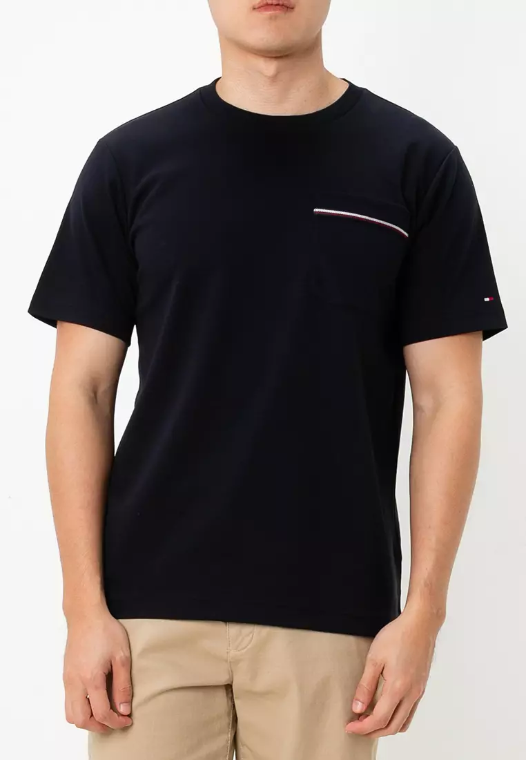 Buy Tommy Hilfiger Pique Pocket T-Shirt - Tommy Mainline 2026