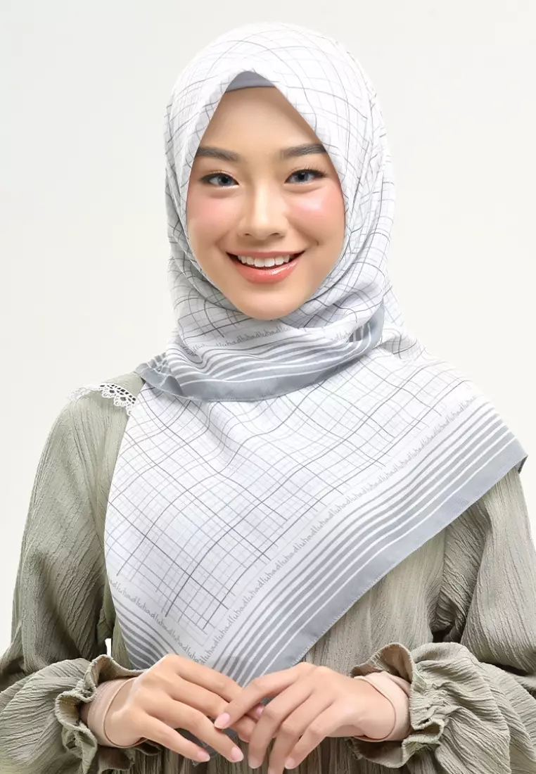 Rabbani - Kerudung Segi Empat Tetra Lanadey Abyss