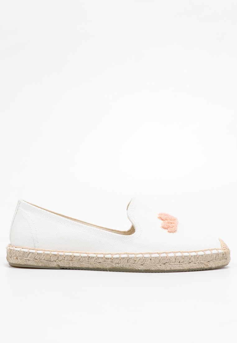 Embroidery Linen Espadrilles HB012