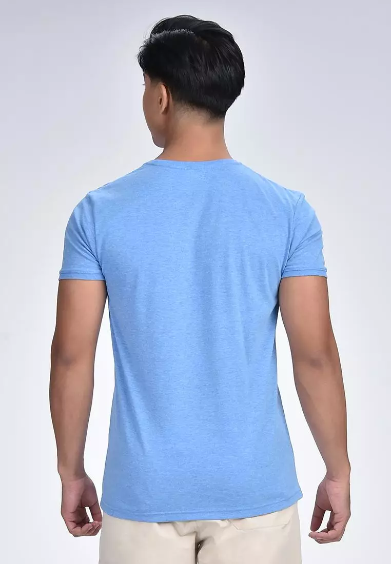 Men's Cuffed Round Neck Shirt