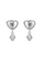 Her Jewellery silver Hanging Love Earrings (White Gold) - Made with premium grade crystals from Austria 2B464AC0E76A2CGS_4
