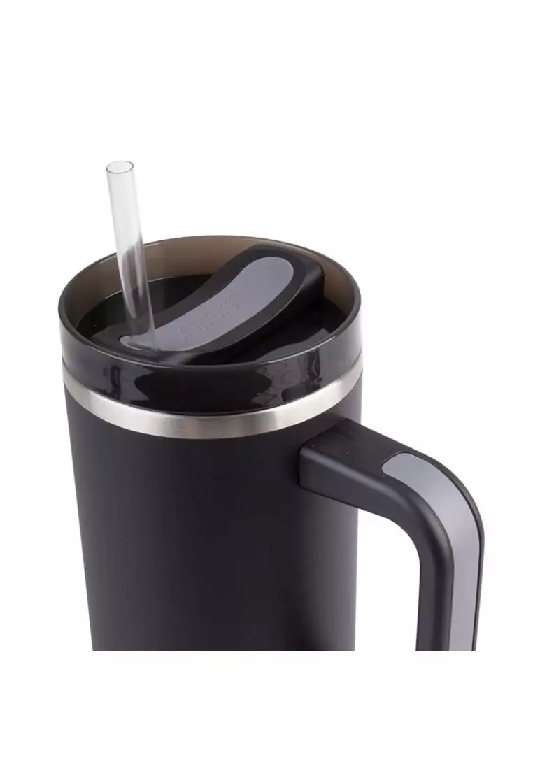 Oasis Stainless Steel Insulated Commuter Travel Tumbler 1.2L - Black