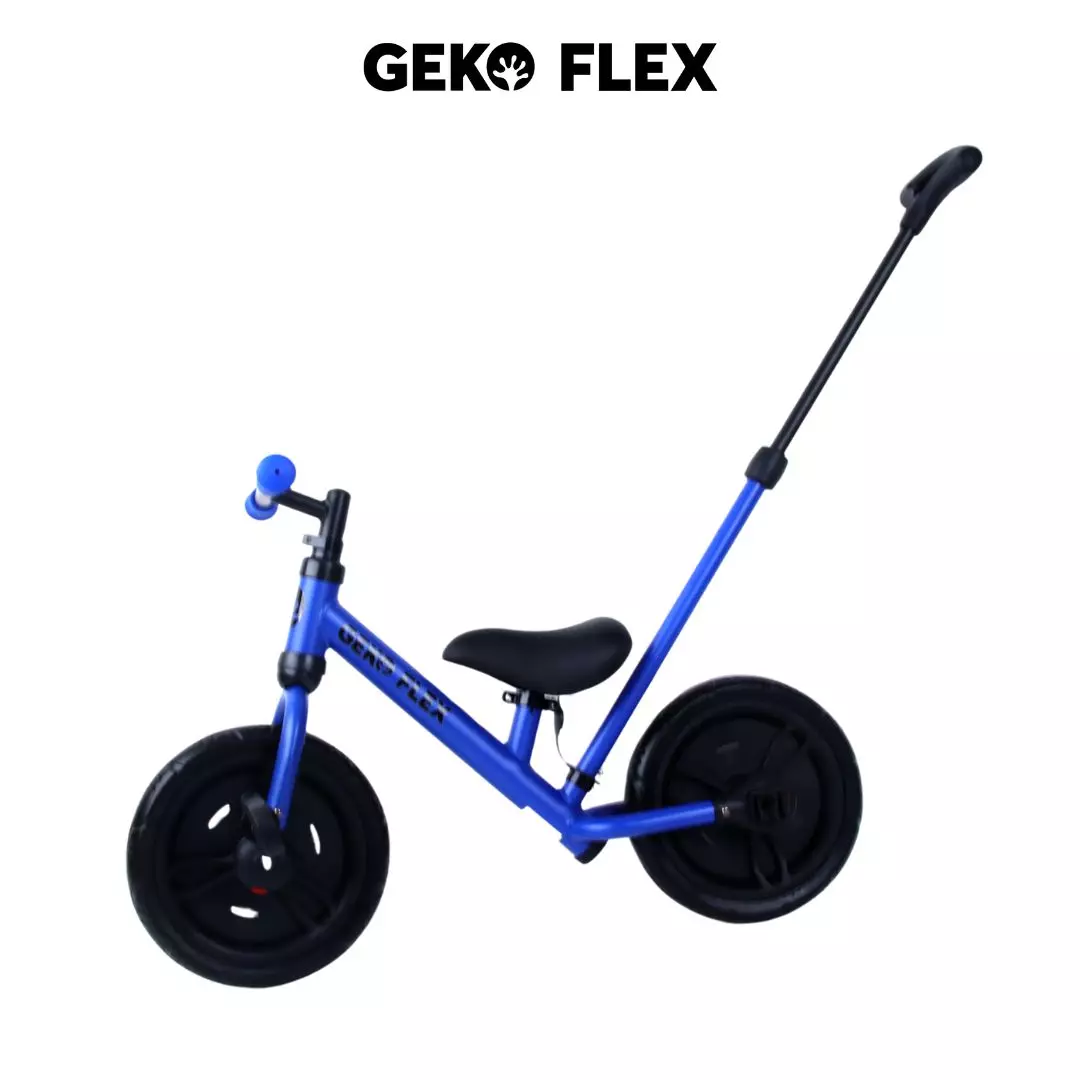 Geko Flex 6in1 Balance Bike Navy Blue - Sepeda Anak multifungsi
