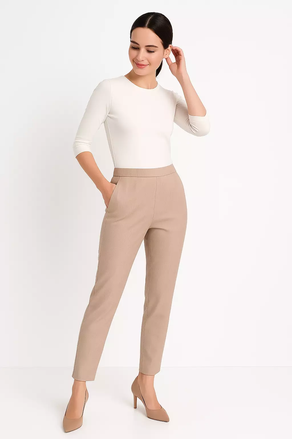 Drew Pants In Beige