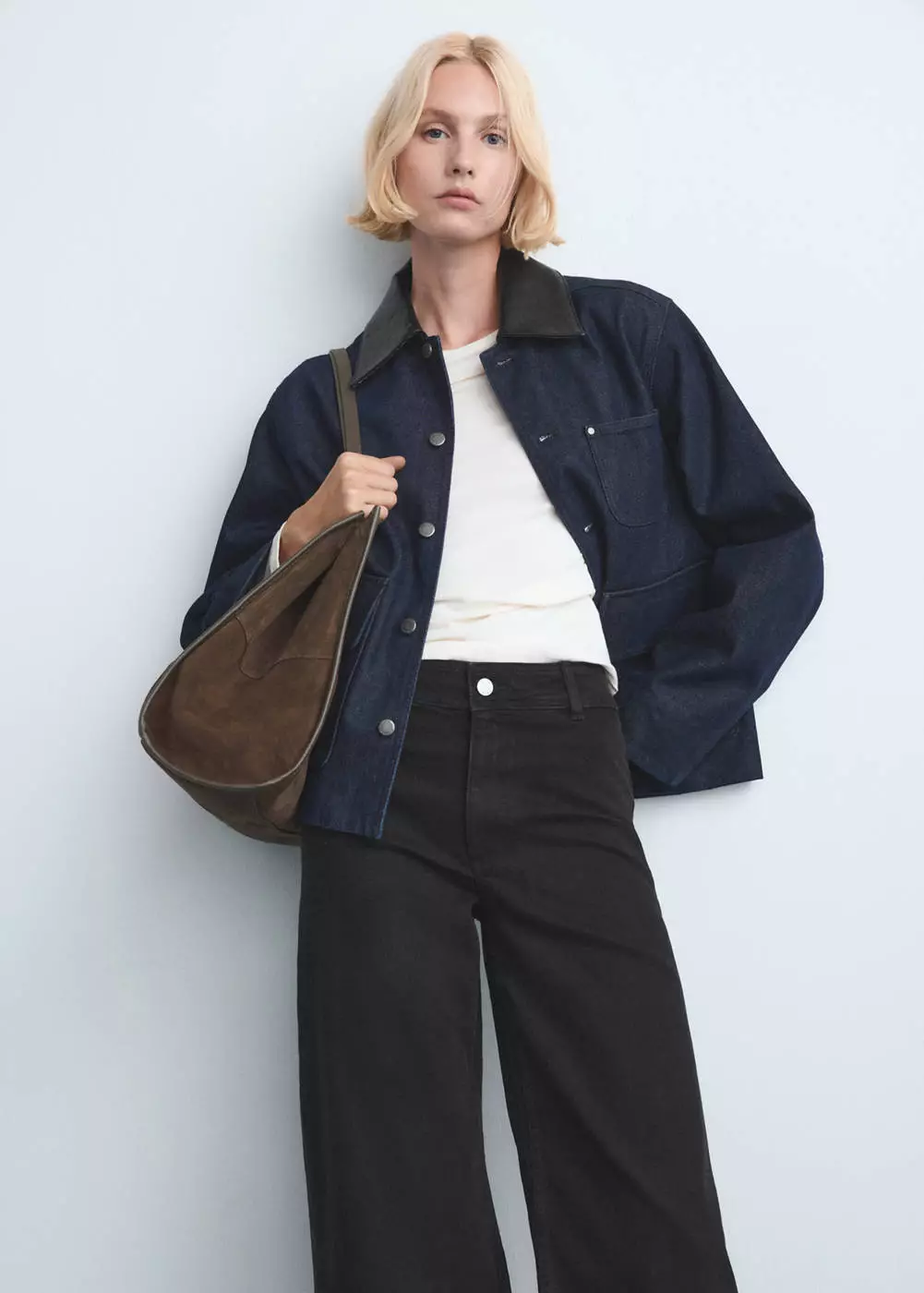 Jeans high-rise kulot Catherin