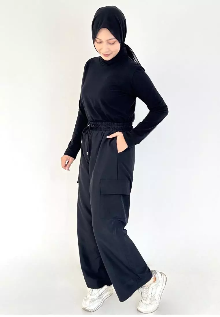 Alia Kulot (Celana Panjang Kargo Muslimah)