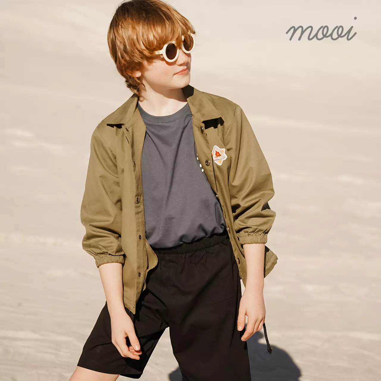 Mooi Jaket Anak Lucio Jacket - Khaki