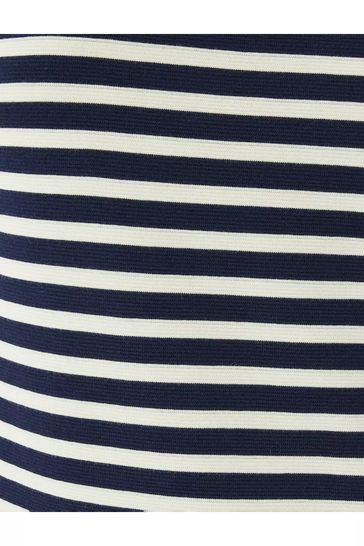 Modal Fabric Blended Crew Neck Short Sleeve Striped Mini Dress