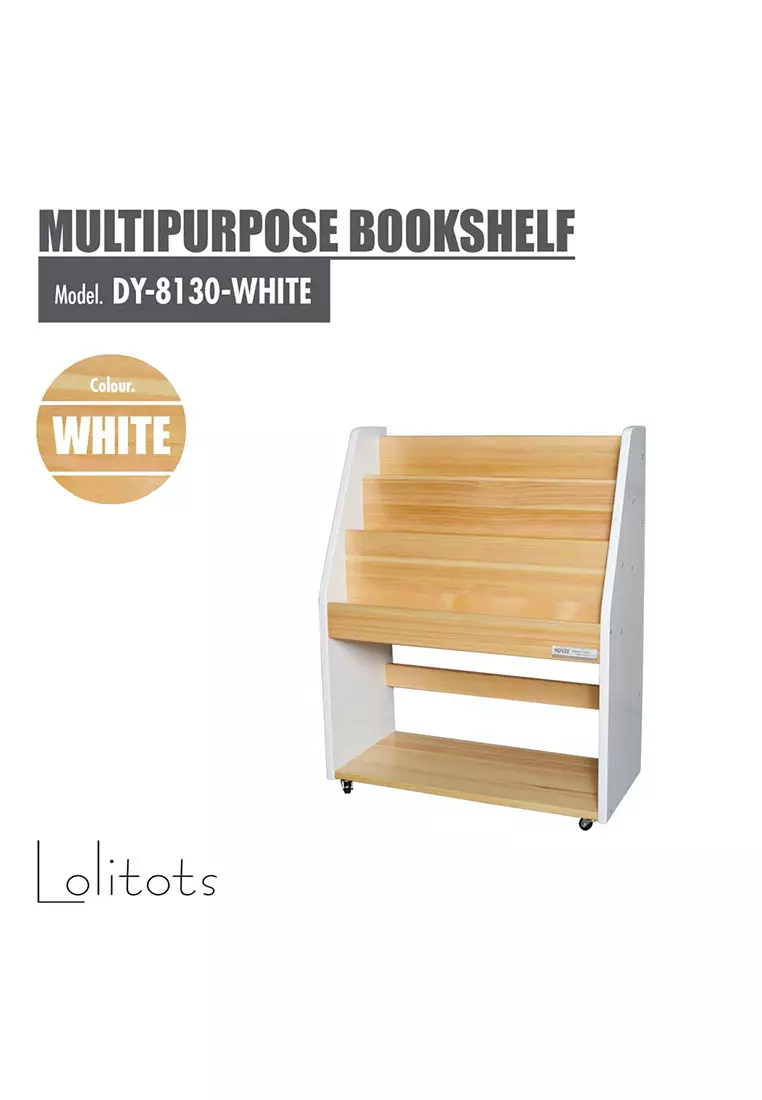 lolitots Buy HOUZE HOUZE - TOCAR Multipurpose Bookshelf - White 2025 Online | ZALORA