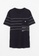 LC WAIKIKI black Crew Neck Short Sleeve Striped Men's T-Shirt FBD6DAAA7E37DBGS_6