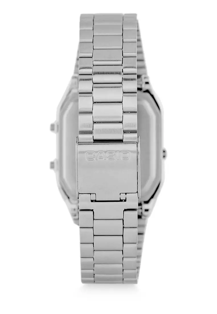 Casio Jam Tangan - Silver - Stainless Steel - AQ-230A-7BMQ