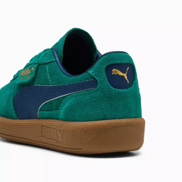 PUMA Palermo Jr 39727135 - Sepatu Anak (Hijau)