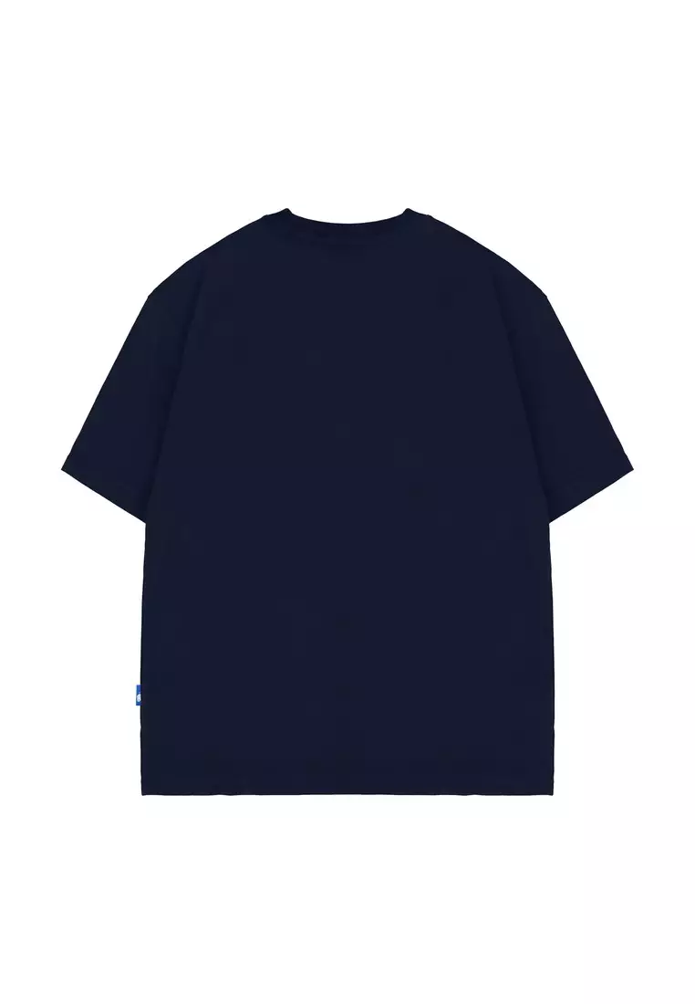 Moutley Men's T-Shirt Short Sleeve Oversized Fit Cotton 20s Cruve OL-C210325