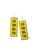Modelle yellow Cute I Want To Lose Weight Earrings 3F1BCACFE40252GS_1