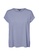 Vero Moda blue Ava Plain Short Sleeves Top 16B16AADE4EB44GS_4