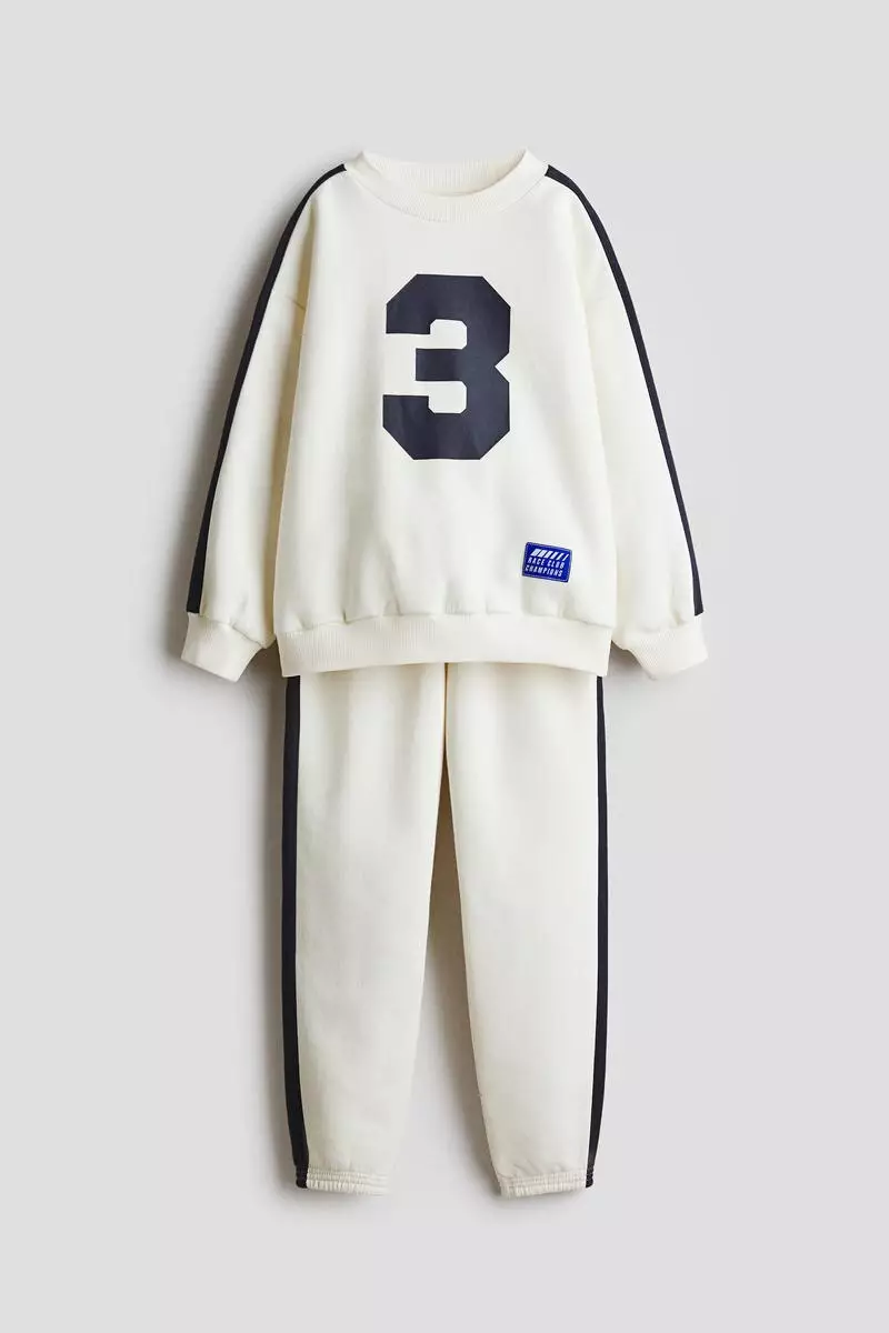 2-piece printed sweatshirt set
