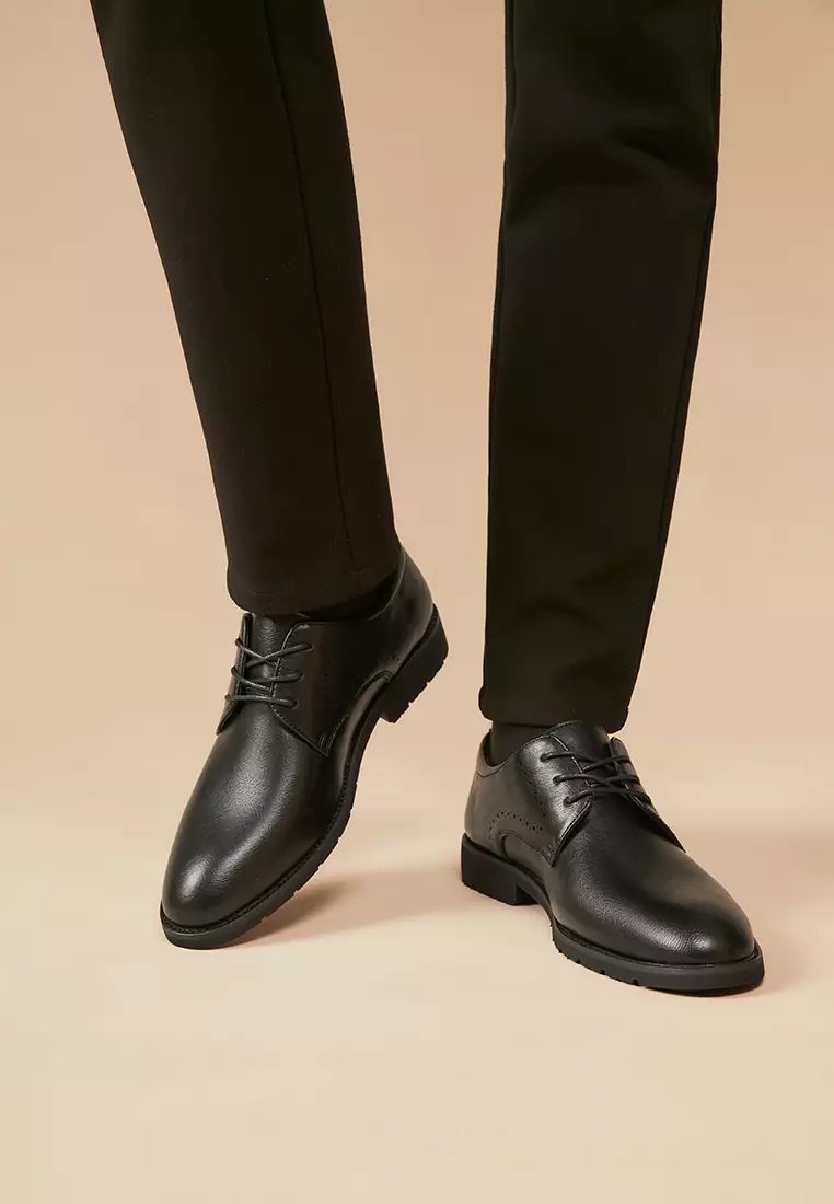 Brogue Leather Derby Shoes KB23KB65