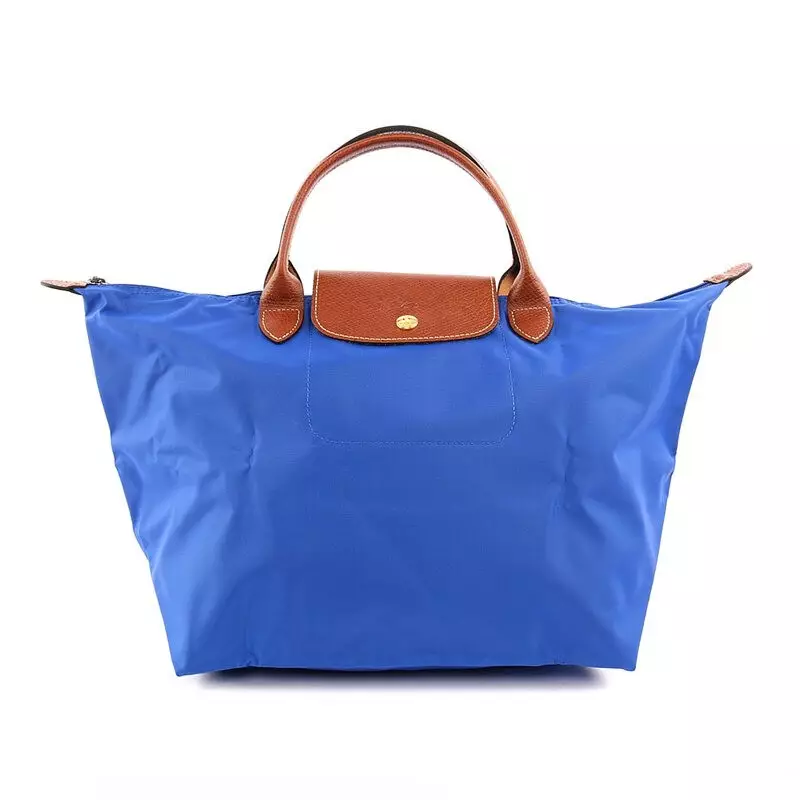 Le Pliage Original Medium Short Handle Blue