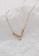 ZITIQUE gold Women's Vintage Diamond Embedded V-shape Necklace - Gold 016E9AC0A71ED1GS_3