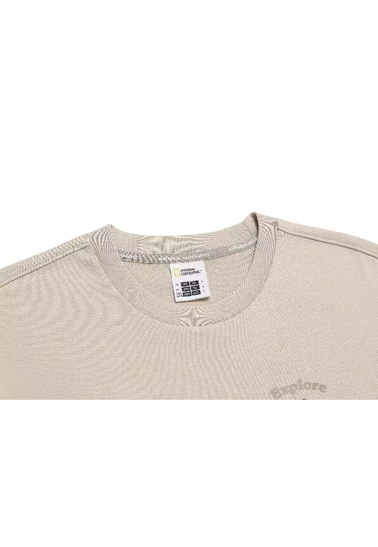 National Geographic Unisex Kiwi Graphic Eco Short Sleeve Tee