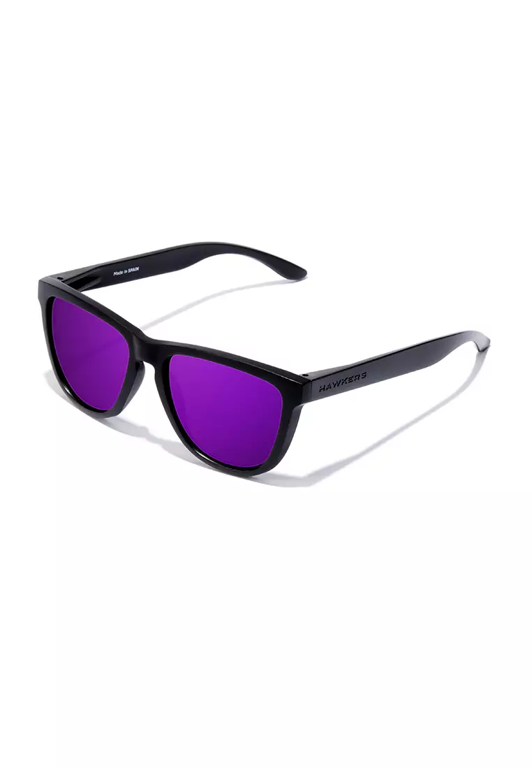 HAWKERS POLARIZED Black Joker ONE RAW. Sunglasses for Men and Women, Unisex. UV400 protection. Official product designed and made in Spain. HONR21BPTP