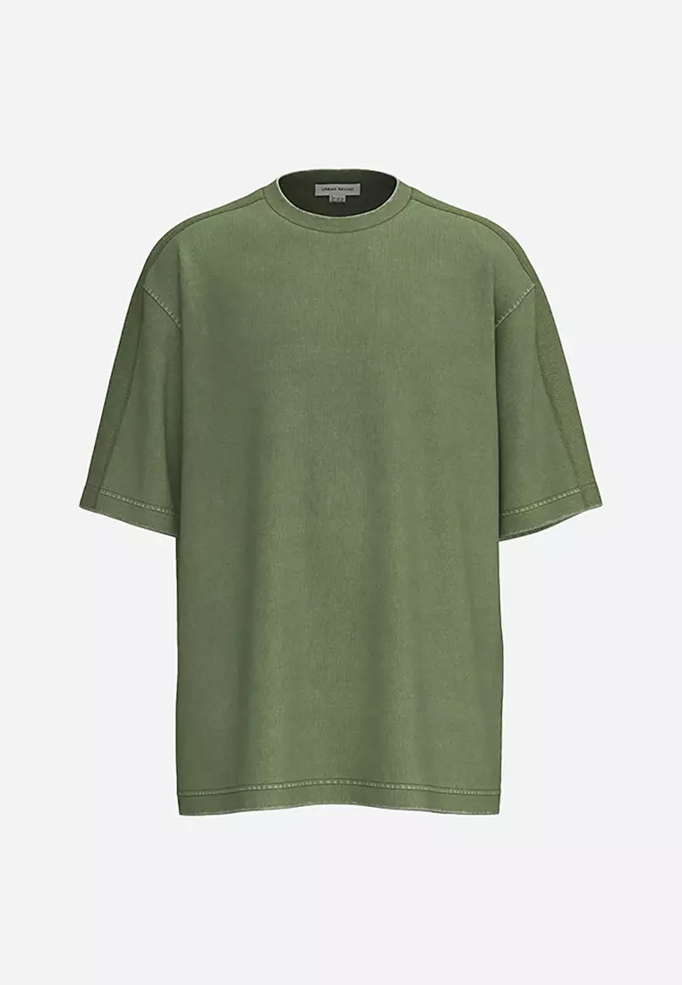 Loose Fit Acid Wash Vintage Tee