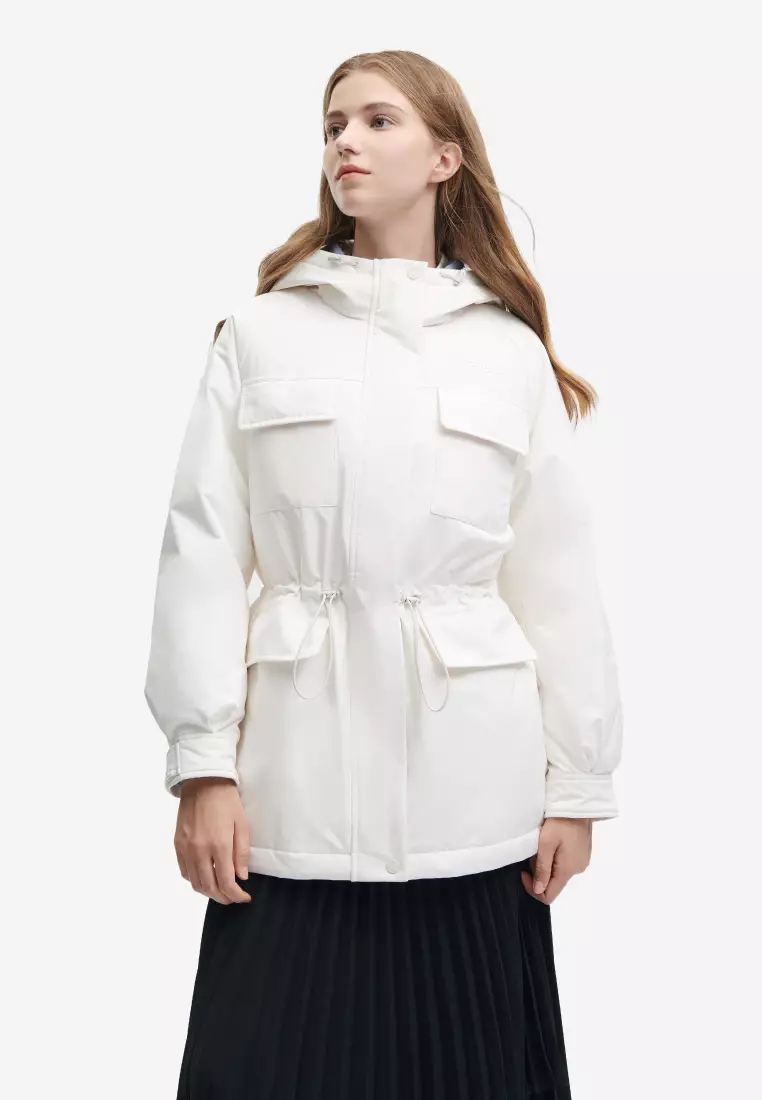 Fila parka jacket sales