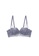 ZITIQUE grey Women's Cute Rose Pattern Lace Lingerie Set (Bra and Underwear) - Dark Grey 3A725US22A5309GS_2