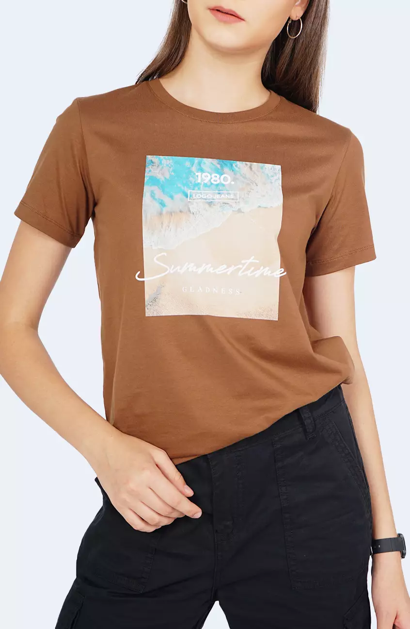 Kaos Wanita Rosalind Brown