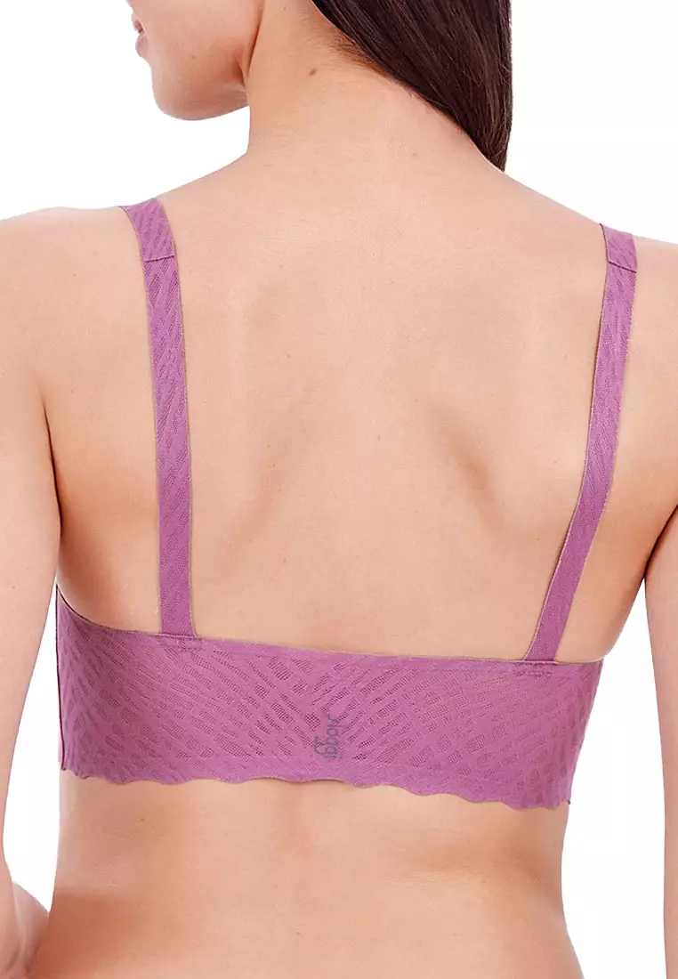 Sloggi ZERO Feel Bliss Top Bra for Women - Pink Pearl