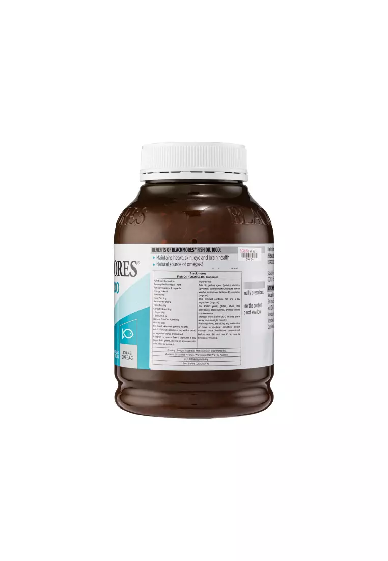 BLACKMORES Fish Oil 1000 400capsule(s)