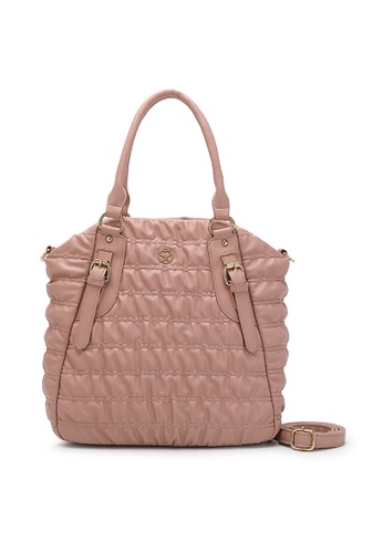 Sara Smith pink Lillian Women's Tote Bag / Shoulder Bag / Sling Bag / Crossbody Bags F8712AC273DD1AGS_1