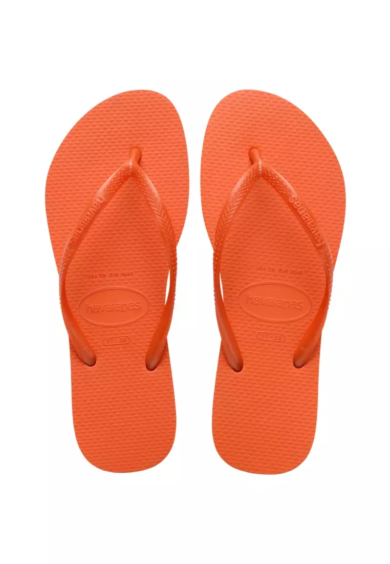 Havaianas Slim Flip Flops- Sunset Orange
