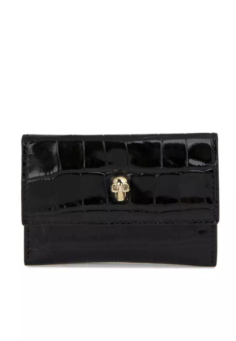 Buy Alexander McQueen Alexander McQueen Skull Envelope Card Holder 2023  Online | ZALORA Singapore